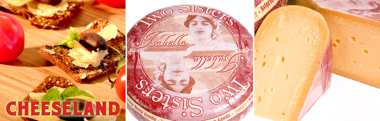 Two Sisters® Isabella®  - Aged Gouda