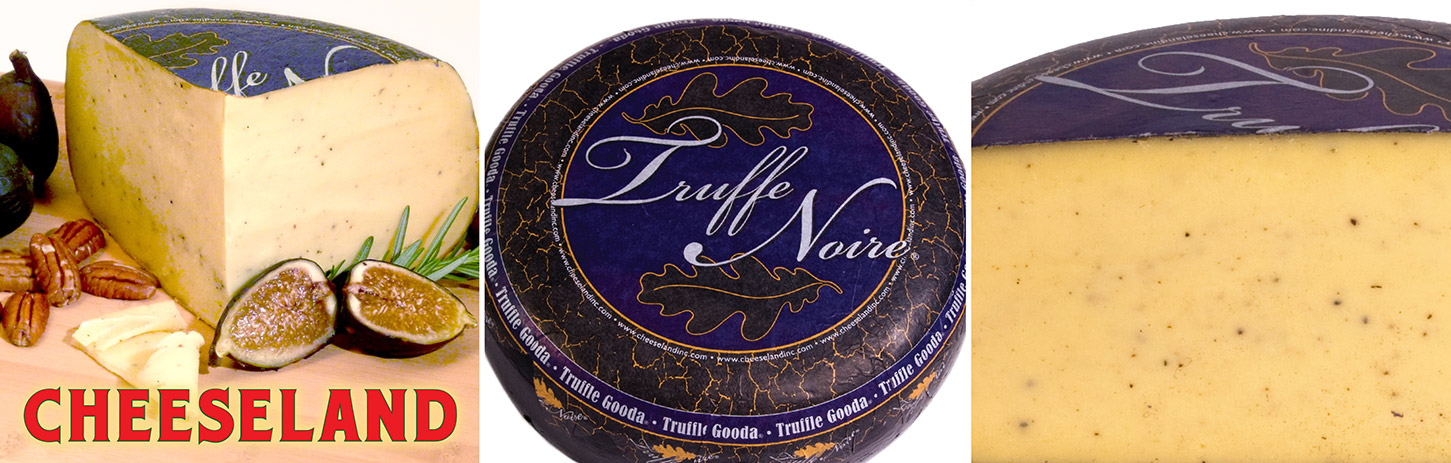 Truffe Noire, truffle gouda cheese